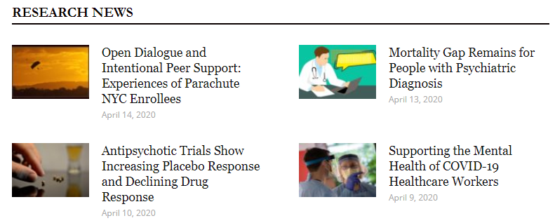 Mad-in-America April Articles